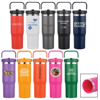 Falcon 30 oz. Double Walled Tumbler w/Handle