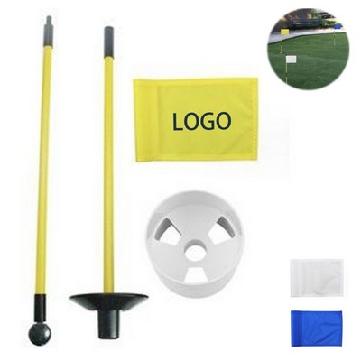 Practice Golf Flag Set