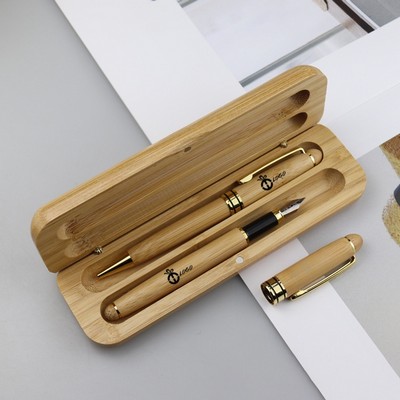 Eco-Friendly Bamboo Writing Set, Corporate Gift Pens