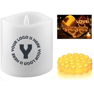 LED Pillar Candles
