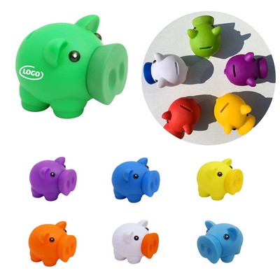Custom PVC Large Nose Piggy Bank
