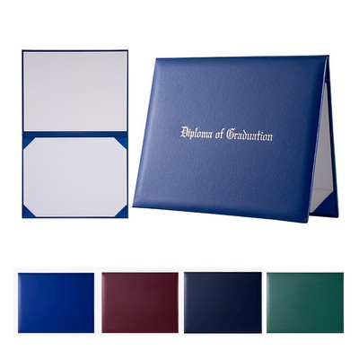 Premium Leatherette Certificate Holder