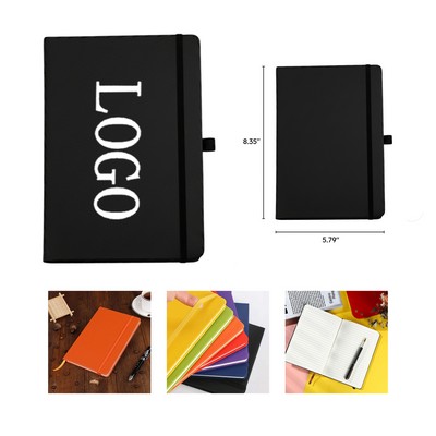 A5 Leather Bound Work Notebook