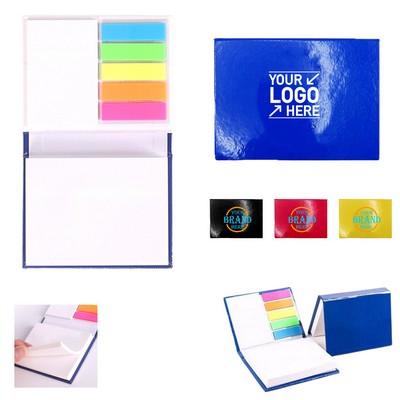 Sticky Note Pad with Color Flags