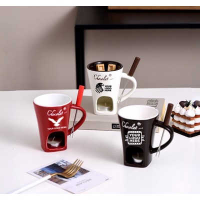Romantic Night Chocolate Fondue Cup Set (with Fork)