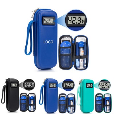 Portable Insulin Cooling Case W/ Digital Temperature Display