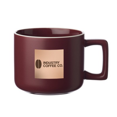 14 oz. Milano Matte Ceramic Mug (Full Color Imprint)