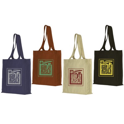 Heavy Canvas Zipper Tote Bag