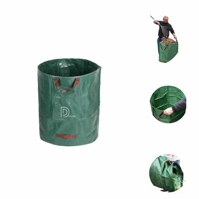 32 Gallon PP Waterproof Large Capacity Garden Leaf Collection Bag