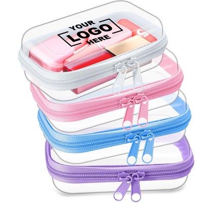 Hard Clear Zipper Case