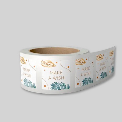 Custom Vinyl Sticker Rolls - Round - 5"x5"