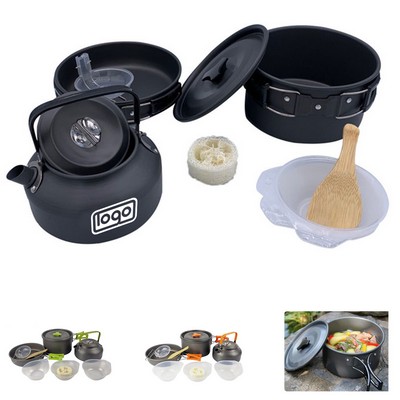 Camping Aluminum Cookware Set