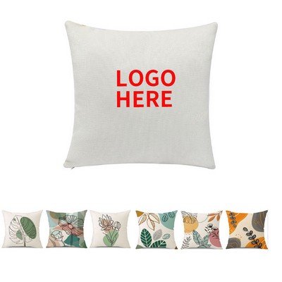 Vibrant Custom Linen Cushion Cover