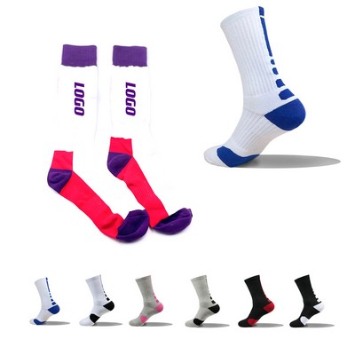 Ink-Dyed Long Socks
