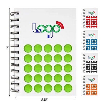 Push Pop Spiral Notebook