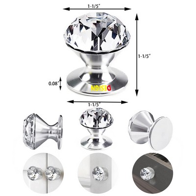 Stick Knobs Aluminum Self Adhesive Handle