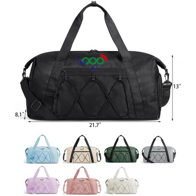 Weekend Travel Bag With Shoe Compartment