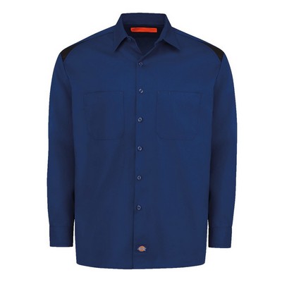 Dickies Men's Tall Long Sleeve Performance Team Shirt - 6605T