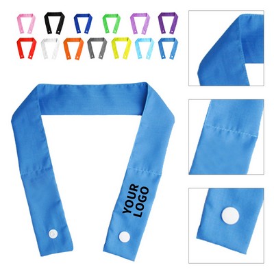 Cooling Neck Wrap Scarf with PE Bead Moisture Retention