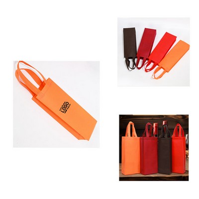 Single Bottle Wine Tote with Handle