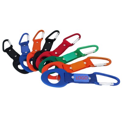 Portable Water Bottle Loop Hook Keychain