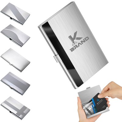 Slim Metal Business Card Holder