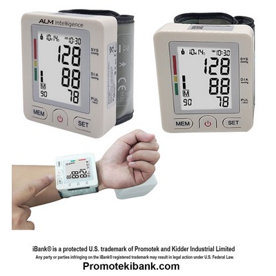 iBank ® Wrist Blood Pressure Monitor, Pulse/ Heart Rate