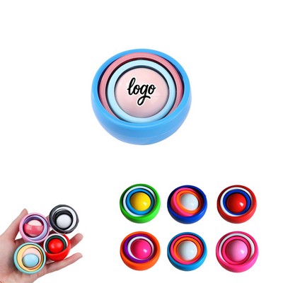 Concentric Ring Gyroscope Fidget Toy