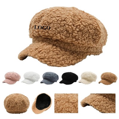 Lamb Wool Baseball Cap