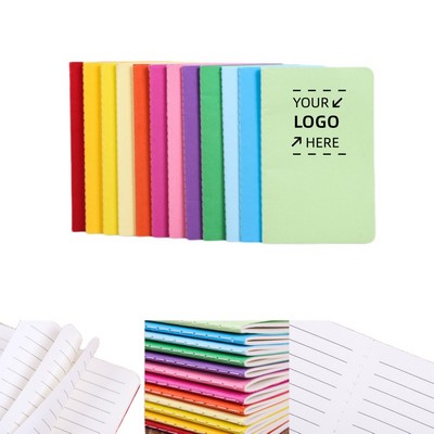 3.5" x 5.5" Portable Pocket Notebook w/ 24 Sheets Ruled Pages