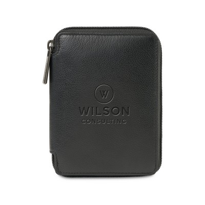 Samsonite Leather Passport Wallet - Black