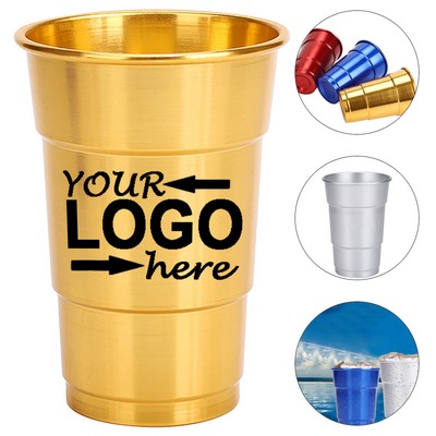 16 oz Recyclable Aluminum Party Cup