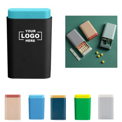 Small Portable Medicine Pill Dispenser
