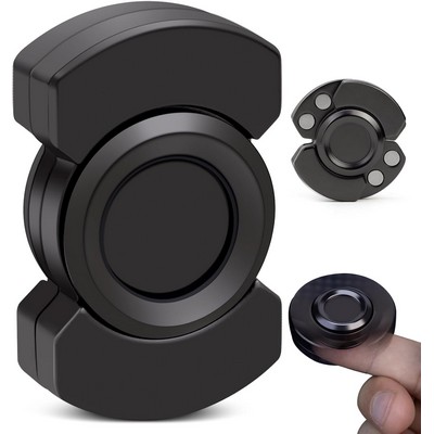 3-in-1 Fidget Spinner, Slider, Clicker| EDC Metal Fidget Toys Adults