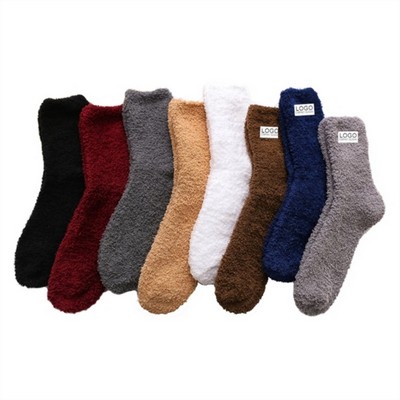 Fuzzy Footie Tread Socks