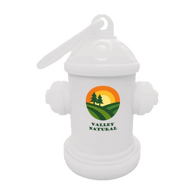 Fire Hydrant Pet Bag Dispenser - Full Color Sticker