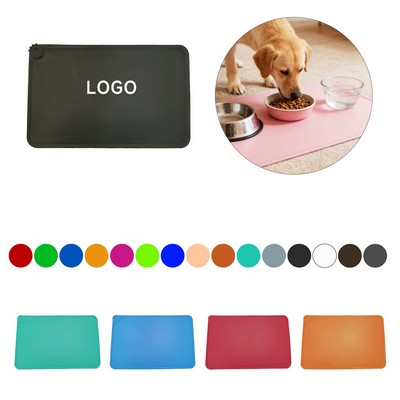Silicone Waterproof Pet Feeding Mat