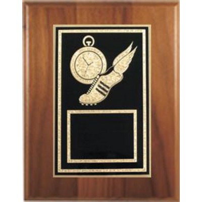 Cherry Plaque 6" x 8" - With a Track 4" x 6" Activity Plate