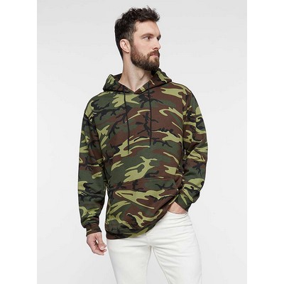 Code Five® Unisex Camoflage Hooded Pullover Fleece Sweatshirt