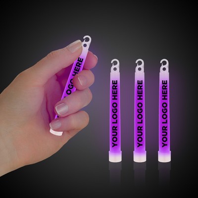 4" Premium Purple Glow Stick(Printed)