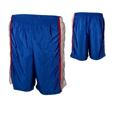 Youth Dazzle Cloth Short w/ Contrasting Side Panel & Piping (5" Inseam)