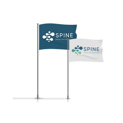Flag Single Sided (3' x 5ft) - Custom