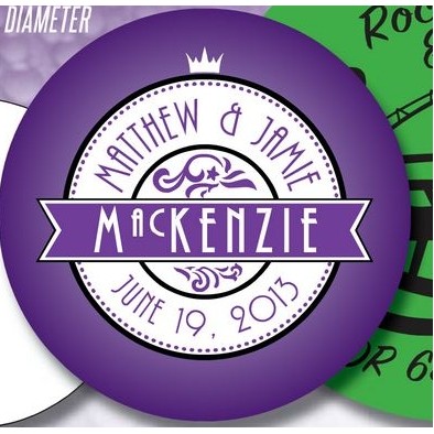 Circle Label (2.75" Diameter)