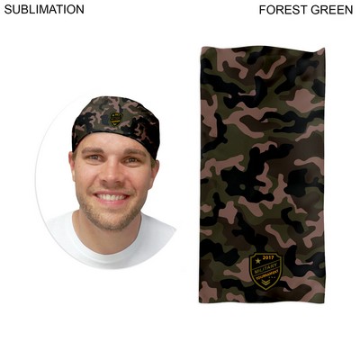 Domestic Made Camouflage Multifunction Tubular Headwear, Fandana Bandanna