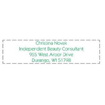 Xstamper® N40 Pocket Stamp - ½" x 1 15/16" Impression
