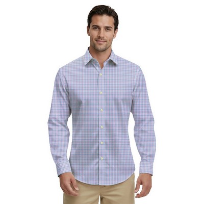 Men's Untucked Tricolor Plaid Shirt