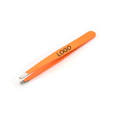 Precision Tweezers - Pink/Black/Orange