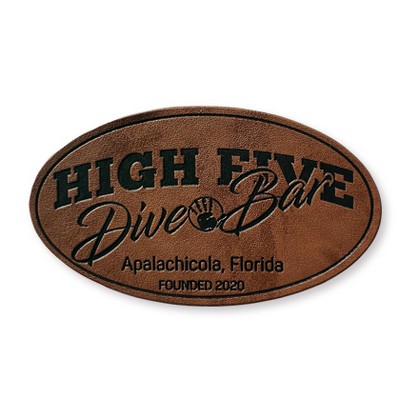 Faux Leather Patches (3.5")