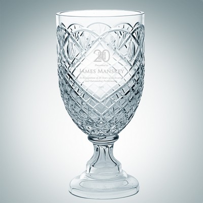 Hand Cut Royal Vase (Large)