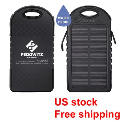 4000 Mah Solar Power Bank Charger